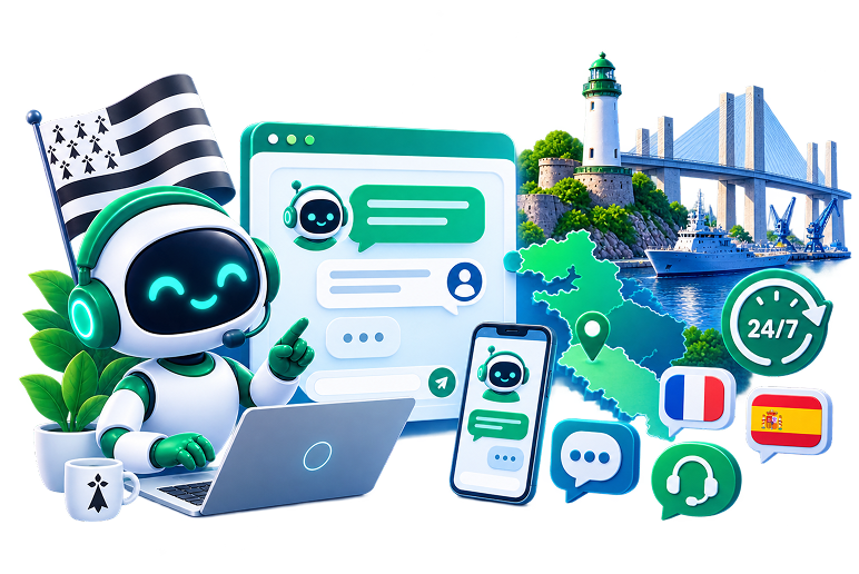 Chatbot IA sur votre Site à Brest — Guide Complet pour PME du Finistère